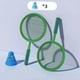 thumbnail image 4 of Juego De Raqueta De Bádminton, Raqueta De Tenis Para Niños Para Entrenamiento En El Patio Trasero, Verde Para Niños, 4 of 5