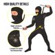 thumbnail image 3 of Disfraz de Halloween Morph Ninja para niños con 6 accesorios, 3 of 5