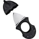 thumbnail image 1 of Navaja fija ultrapequeña de 2 cm de acero inoxidable 440C con mango de ABS, minicuchillo EDC para collares, ideal para cortar regalos y colecciones (negro), 1 of 7