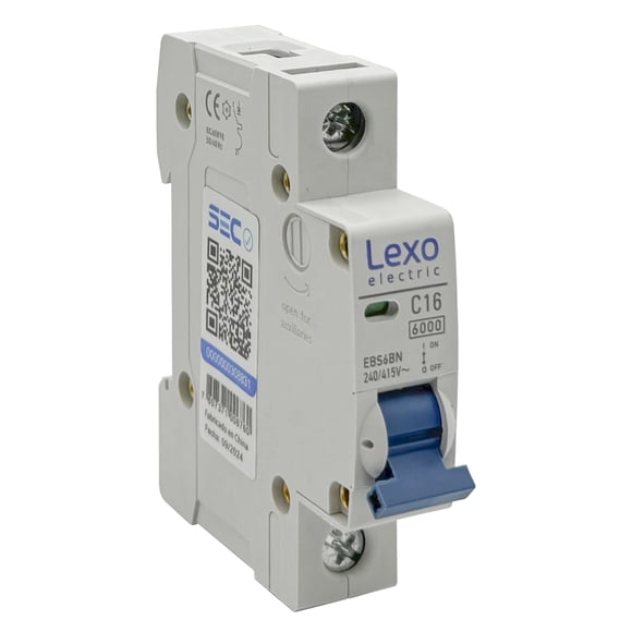 Interruptor Automático 1p 16a (1x16a) 6ka Curva C - Lexo