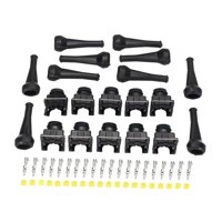 Ioensy - Conector Del Inyector De Combustible De 10 Piezas Ev1 Ev14 Fácil De Instalar Conector De 2 Pines
