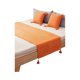 thumbnail image 2 of Piecera de Cama Lino 70x210cm + 2 Fundas Naranja, 2 of 2
