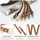thumbnail image 4 of Pack de 2 cinturones finos de piel para mujer, cinturones estrechos, cinturones estrechos, 4 of 4