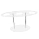 thumbnail image 2 of Soporte Para Cono De Helado, Soporte Para Cono De Gofre, Soporte Para Comida Para Decoración De Cumpleaños, Transparente, 2 of 5