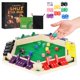 thumbnail image 1 of Juego Shut the Box Uowivi para 6 jugadores con tablero de madera y 16 dados, 1 of 7