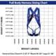 thumbnail image 2 of Arnés Seguridad TRSMIMA Full Body Protección Caídas Techo, 2 of 3