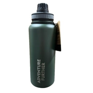 National Geographic - Botella Metálica Verde 1000Ml Verde Oscuro