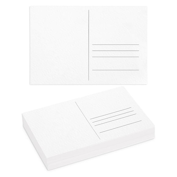 Postales de acuarela fuceury 10 × 15 cm (paquete de 50) 300 gsm algodón