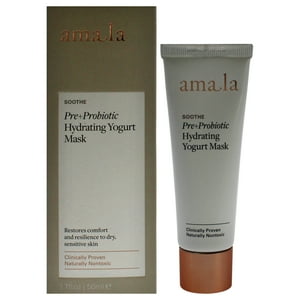 Amala - Mascarilla De Yogur Hidratante Preprobiótica Plus De Para Mujer - Mascarilla