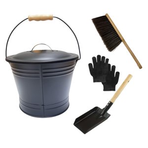 Bothyi - Juego De Herramientas Para Limpiar Cenizas De Chimenea, Portátiles, Resistentes Y Profesionales.