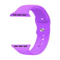 Genérico - Correa Smartwatch Silicona Violeta Claro M/L 42X44X45Mm