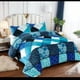 thumbnail image 1 of Cobertor de Invierno de Plush y Chiporro 1,5 Plaza Diseño Calipso, 1 of 1