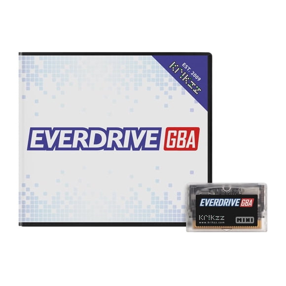 Cartucho de juego EVERDRIVE GBA Mini de carga rápida con soporte para SD