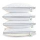 thumbnail image 1 of Juego de 4 almohadas reversibles tamaño Queen BEDTOVA, 1 of 6