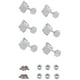 thumbnail image 3 of Afinadoras de guitarra Fender 70s F Style Chrome, juego de 6, 3 of 3