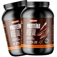 Gohard - Pack Proteinas Vegetales 2Kg En Total 66Sv Dulce De Leche