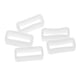 thumbnail image 3 of 5PCS anillo de correa de goma anillo de goma accesorios de reloj 22mm blanco, 3 of 5