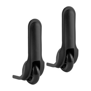 Magideal - 2X Ruedas De Equipaje, Ruedas De Repuesto Para Maleta, Ruedas Para Maleta, Bolsa, Caja De Viaje, Piezas De Reparación Izquierda Y Derecha, Ruedas Para