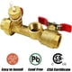 thumbnail image 2 of Kit de válvulas de servicio para calentadores de agua sin tanque Iococee 3/4 pulgadas IPS, 2 of 7
