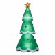 thumbnail image 1 of Árbol de Navidad inflable con forma de gemelo, 20 pies de alto, con adornos y estrella, 1 of 1