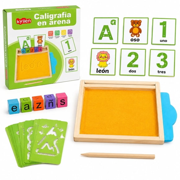 Caligrafia En Arena Madera