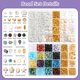thumbnail image 2 of Kit de joyería RACIOCK 2100 piezas - Cuentas de perla - Manualidades DIY, 2 of 8