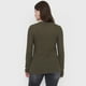 thumbnail image 2 of Sweater Mujer Cinta Color Verde Oliva Corona, 2 of 5