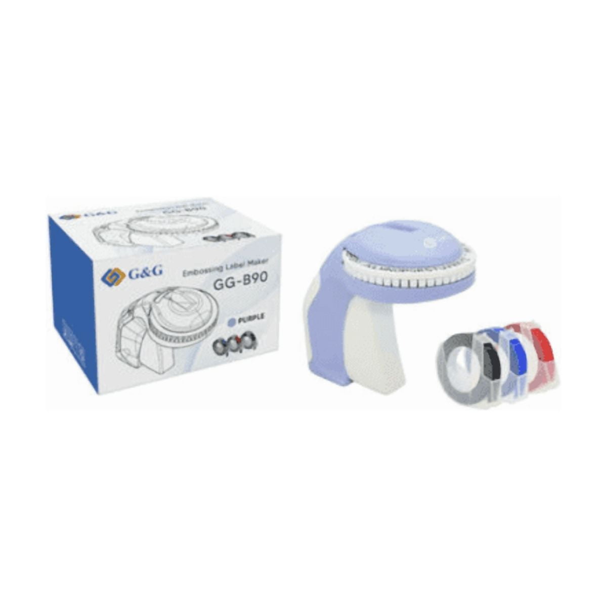 Laser Imaging Chile - Etiquetadora De Relieve Gg-b90 + Set De Etiquetas