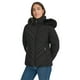 thumbnail image 1 of Chaqueta Tommy Hilfiger para mujer, acolchada y ribeteada de piel sintética, color negro, 1 of 2