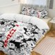 thumbnail image 1 of Hunter X Hunter Anime Home Bed 3-piece Set Classic Japanese Anime Polyester Wash Student Dormitory Set, 1 of 5