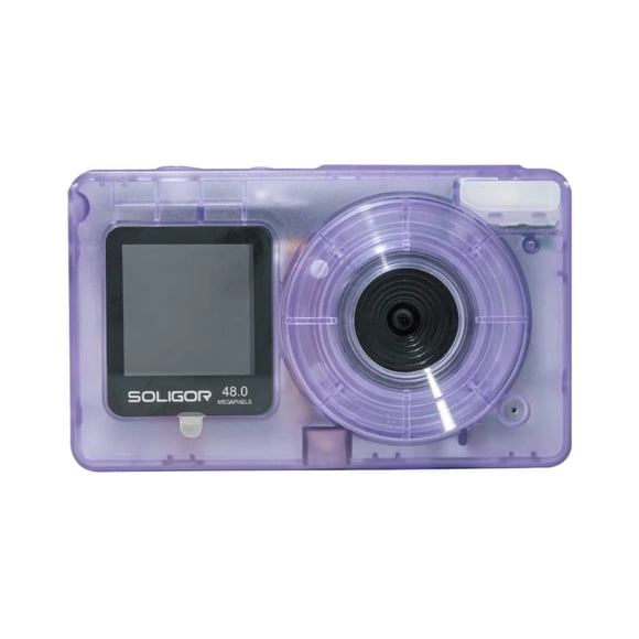 Camara Soligor Digital DC06T Selfie Lila Transparent