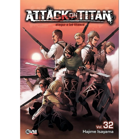 Manga Attack On Titan Vol. 32 Hajime Isayama Ovni Press