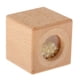 thumbnail image 1 of Cubo De Madera Mordedor Dentición Del Bebé Agarrando Juguetes Sensoriales Cubo De Cuentas Amarillas, 1 of 5