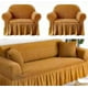 thumbnail image 1 of Set De Fundas Turcas Para Sillon 3+1+1 Color Mostaza, 1 of 1