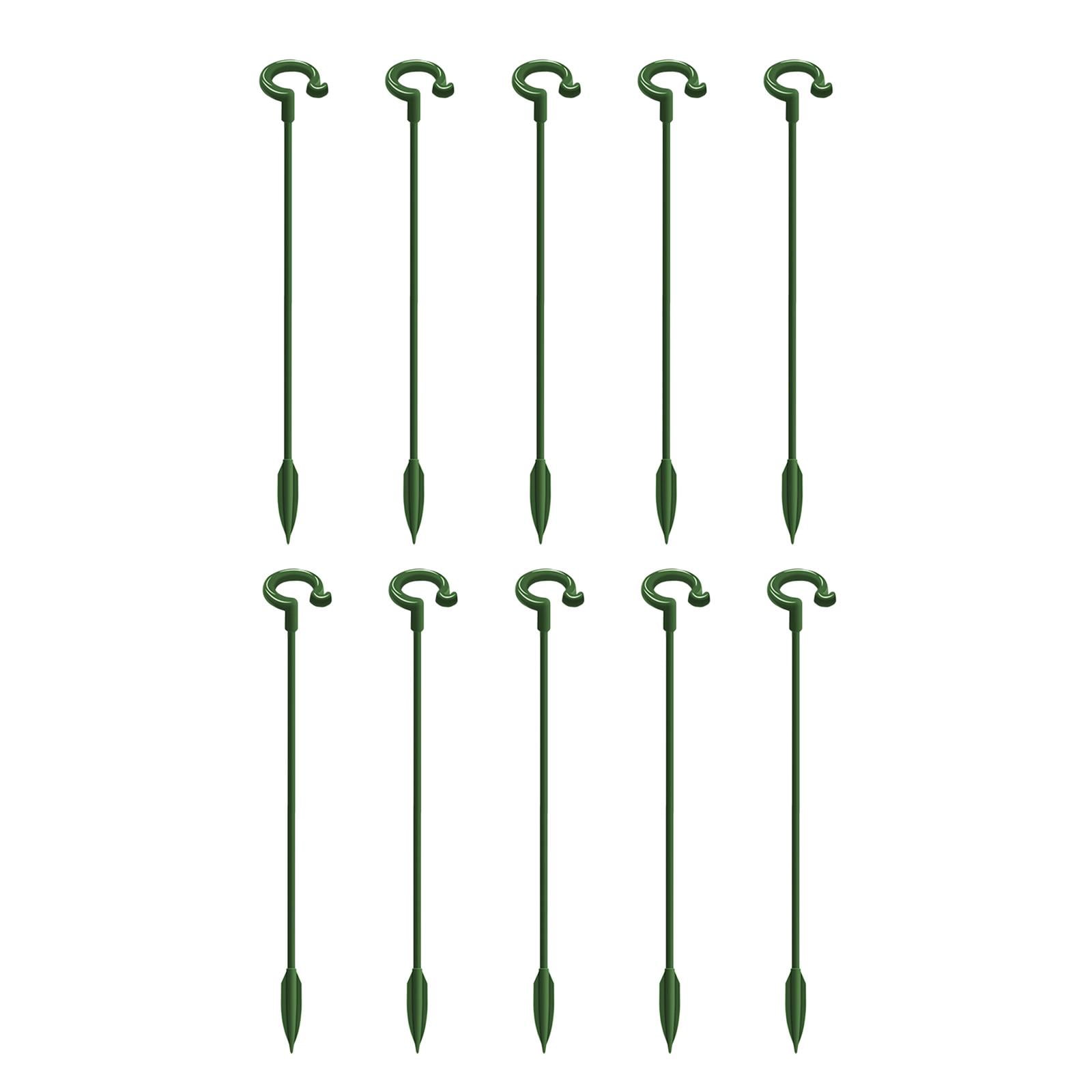 Ioensy - Estacas De Plástico Para Plantas, Palos Para Plantas Para Rosas, Lirios, Phalaenopsis, 37cm