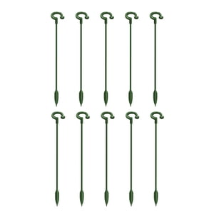 Ioensy - Estacas De Plástico Para Plantas, Palos Para Plantas Para Rosas, Lirios, Phalaenopsis, 37Cm