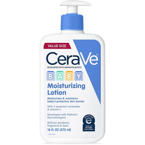 Loción Para Bebés Cerave Gentle Skin Care Con Ceramidas 480 Ml
