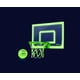 thumbnail image 5 of Canasta de baloncesto SKLZ Pro Mini con pelota que brilla en la oscuridad, 5 of 8