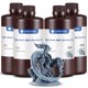 thumbnail image 1 of Resina para Impresora 3D ANYCUBIC 4 kg Gris Lavable con Agua, 1 of 9