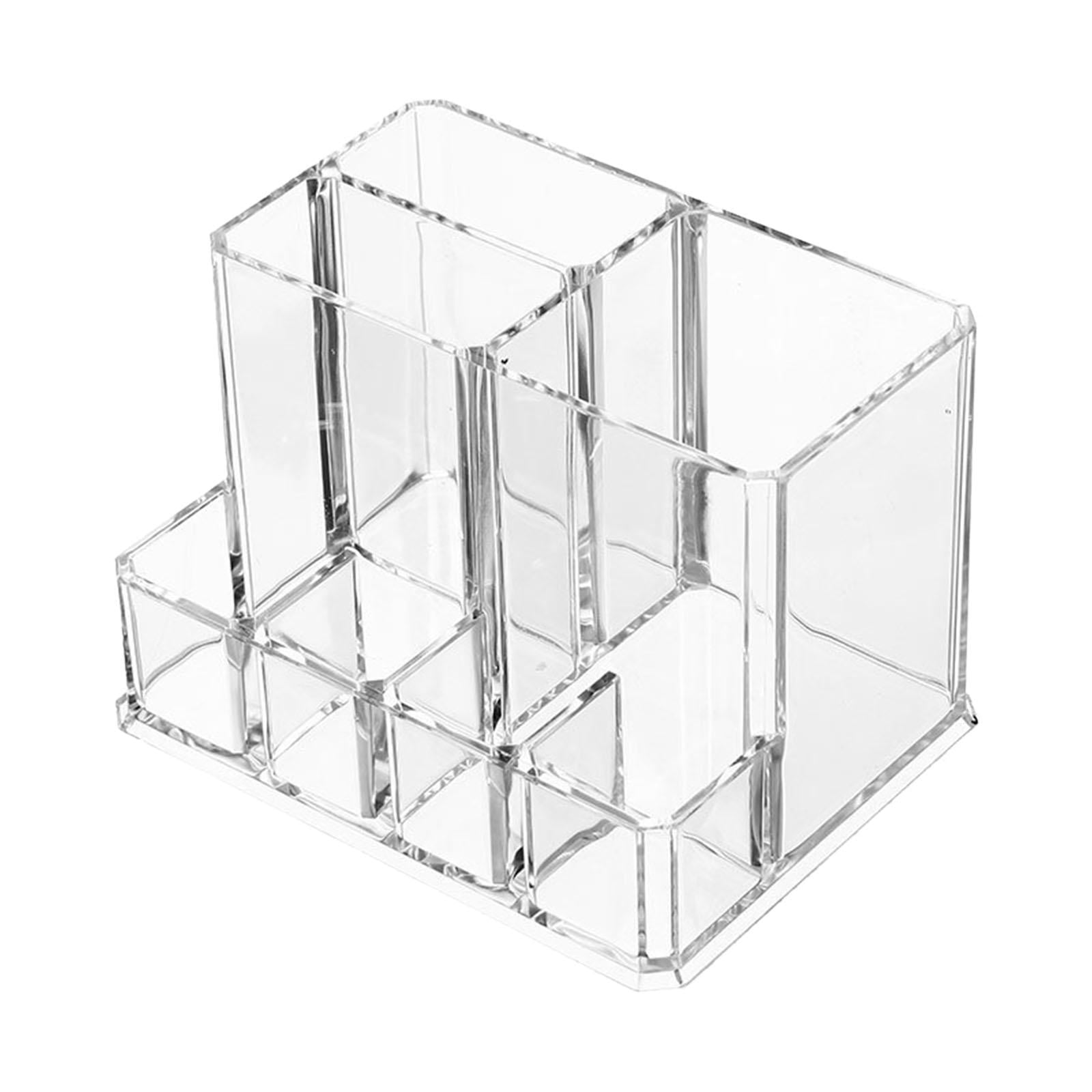 Ioensy - Soporte Para Brochas De Maquillaje, Organizador De Lápices De Cejas Con 7 Ranuras, Para El Hogar, La Oficina Y La Escuela