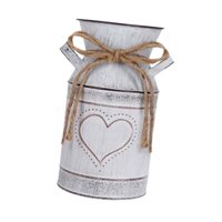 Bothyi - Jarra Rústica De Flores Chic Bohemia Para Flores Artificiales Para Jardín Estilo Campestre Y Oficina