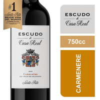 Vino Casa Real Escudo De Familia Carmenere 750 Cc X6