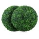 thumbnail image 1 of Bola topiaria artificial Sunnyglade para plantas, 25 cm, madera de boj sintética, 2 unidades, 1 of 7