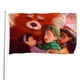 thumbnail image 1 of Red Bandera impresa con temática, regalo perfecto para fanáticos, amigos y familiares, y adecuada para actividades al aire libre e interiores, decoraciones de fiesta. 120*180CM, 1 of 6