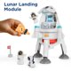 thumbnail image 2 of Juguete espacial iPlay iLearn para niños Space Adventure Planet con 2 cohetes astronautas, 2 of 7