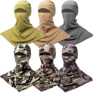 Balaclava Face Cover Syhood Summer Protector De Cuello Para Hombre