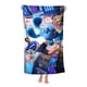 thumbnail image 3 of Pistas de Blue Toalla de playa de secado rápido con diseño temático, regalo para mujeres y niñas, ideal para cumpleaños, fans, amantes de la música, uso en la playa o al aire libre, 78 × 150 cm, 3 of 6