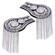 thumbnail image 3 of Charreteras Borlas Hombreras Legierung Para Ropa Unisex Plata, 3 of 3