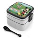thumbnail image 1 of La Casa de Mickey Mouse+ Fiambrera de Doble Capa, Contenedor de Almuerzo Portátil Apilable, Almacenamiento de Alimentos Hermético a Prueba de Fugas, 1000ml, 1 of 6