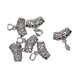 thumbnail image 2 of 6 Uds Hoja Pellizco Fianzas Cadena Chapada En Platino Soporte DIY Accesorios De Joyería, 2 of 5